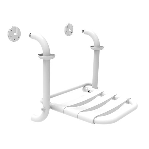Asiento desmontable para ducha sentado sobre laminas Asiento desmontable para ducha sentado sobre laminas