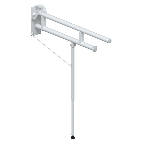 Barra abatible cm. 75 con refuerzo ajustable leonardo Barra abatible cm. 75 con refuerzo ajustable leonardo