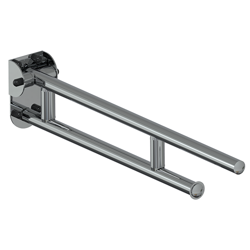 Barra abatible cm.75 serie leonardo deluxe inox cromo Barra abatible cm.75 serie leonardo deluxe inox cromo