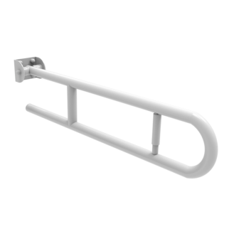 Barra abatible con embrague y portarollos