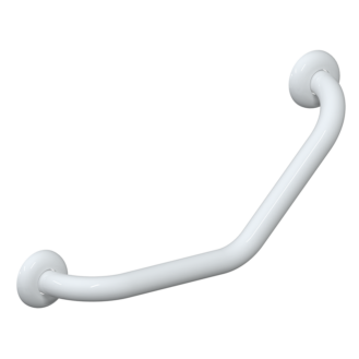 Asidero de 45° cm.25x25 blanco