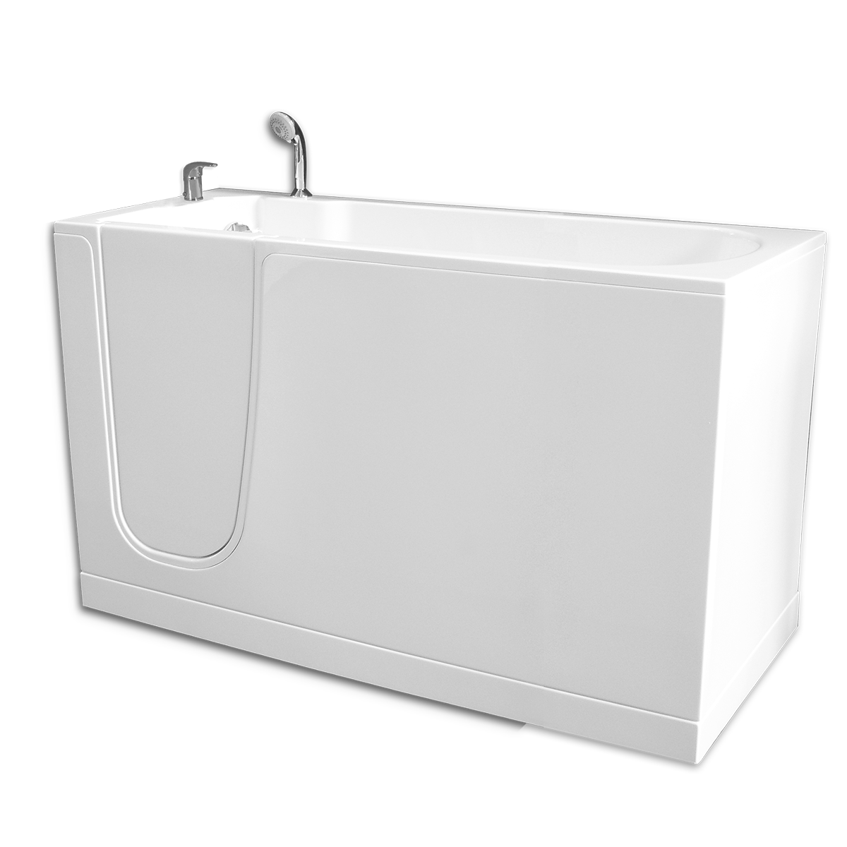 Bañera oasi con puerta a la izquierda y asiento. Bañera oasi con puerta a la izquierda y asiento.